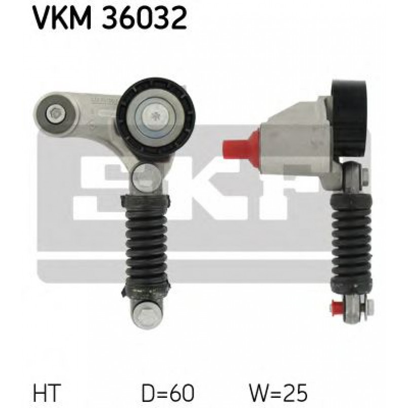 VKM 36032 SKF Натяжний ролик